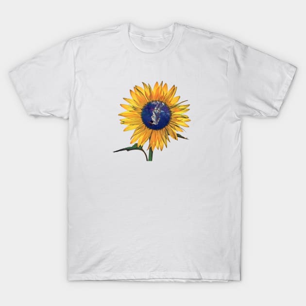 Sunny Space Cowboy T-Shirt by Seralina